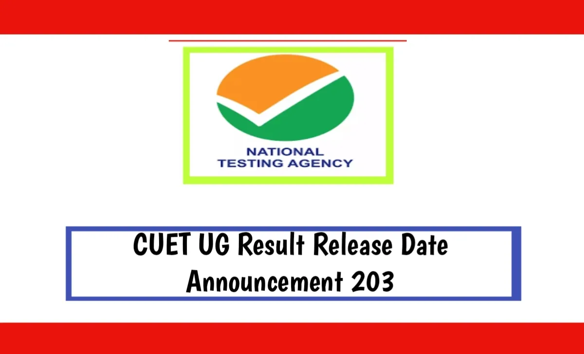 CUET UG Result Release Date Announcement 2023