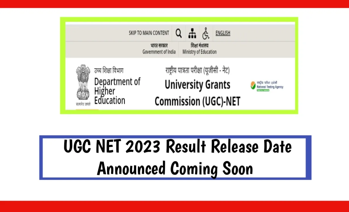 UGC NET Result Release Date Announced Coming Soon 2023