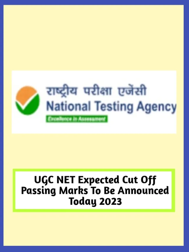 UGC NET Expected Cut Off Marks To Be Announced Today 2023